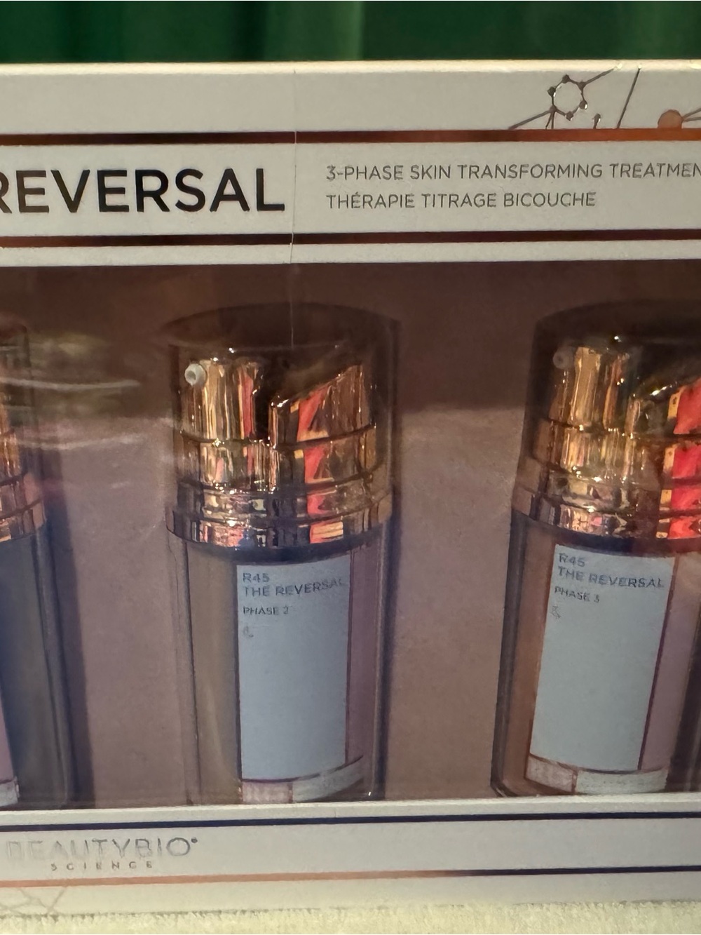 BeautyBio The Reversal 3-Phase Skin Treatment - Rose Gold